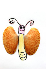 Picture of a cartoon butterfly