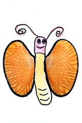 Picture of a cartoon butterfly 2