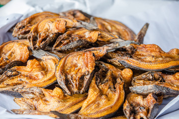 dry fish thai food