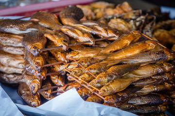 dry fish thai food