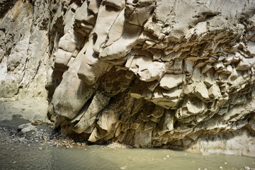Rock with water