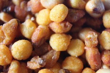 close up of dried fruits