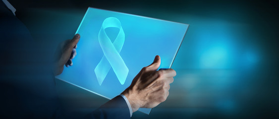 Breast Cancer with Lymphatic, 3D medical illustration