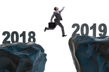 Concept of transition between 2018 and 2019