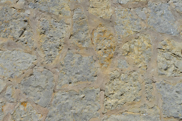 texture of stone wall with cement