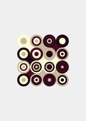 Colour Dots Universe Logo art design illustration