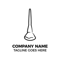 simple design line logo