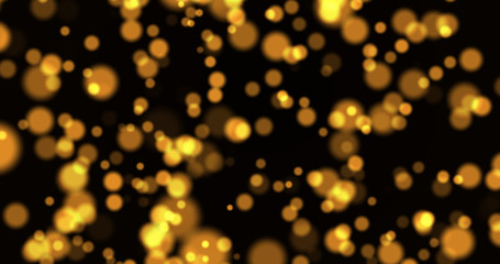 Fototapeta na wymiar Gold Festive Christmas Background. defocused Gold lights background photo.