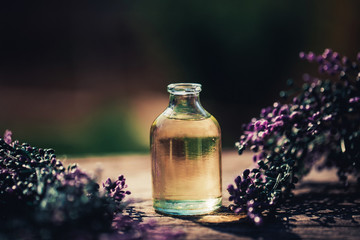 essential oil with lavender