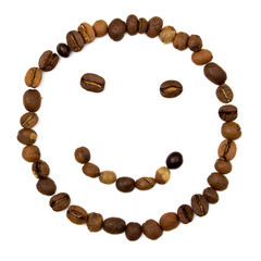 Coffee always makes you smile