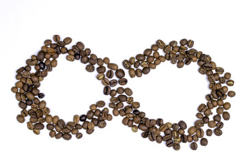 Infinity coffee symbol