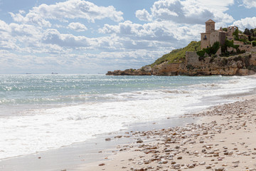 castle on the beach near Altafulla