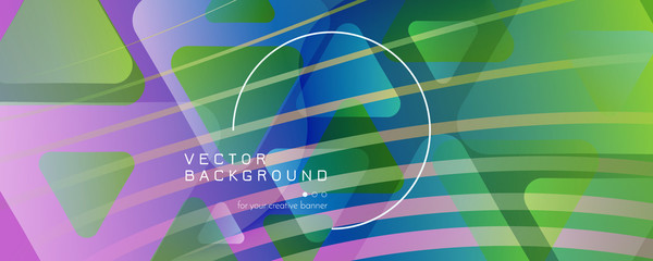 Fluid Geometric Abstract. Vector Dynamic Shapes 
