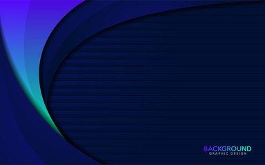 Modern dynamic with colorful gradient futuristic background design.