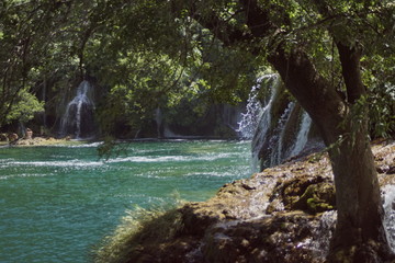 Wasserfälle im Naturpark Krka