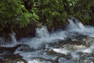 Wasserfall im Naturpark Krka