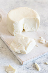 South Italian cheese cacioricotta