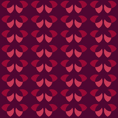 Clear geometric forms. Abstract vector seamless pattern.