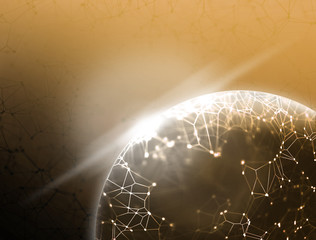 global network background  © SENKI