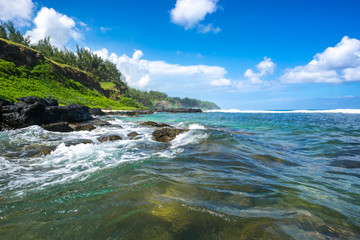 Beautiful view of Mauritius