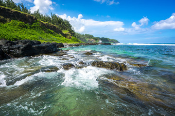 Beautiful view of Mauritius