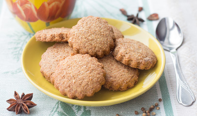 homemade whole grain cookies, healthy food for breakfast, vegan multi cereal nutrition