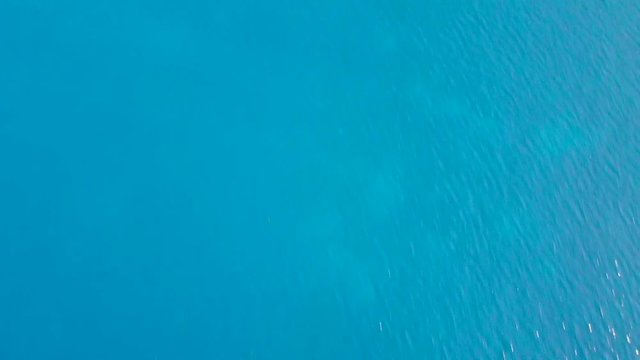 AERIAL: coast in datca province turkey