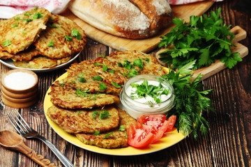 Draniki - a national dish of Belarus