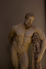 Statue of a man in Greece, Nafplio