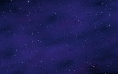 Colorful and beautiful space background. Outer space. Starry outer space texture. 3D illustration