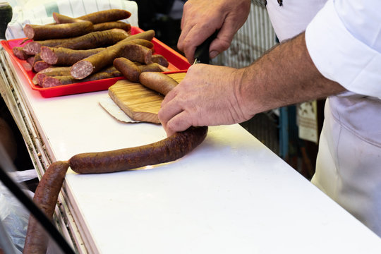Sausage Festival (Csabai Kolbaszfesztival) Sausage exhibition and fair.