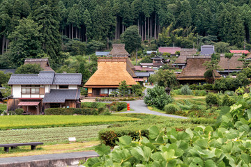 The Miyama District in Rural Kyoto Prefecture, Japan