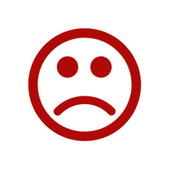 Sad Emojis illustration. vector art