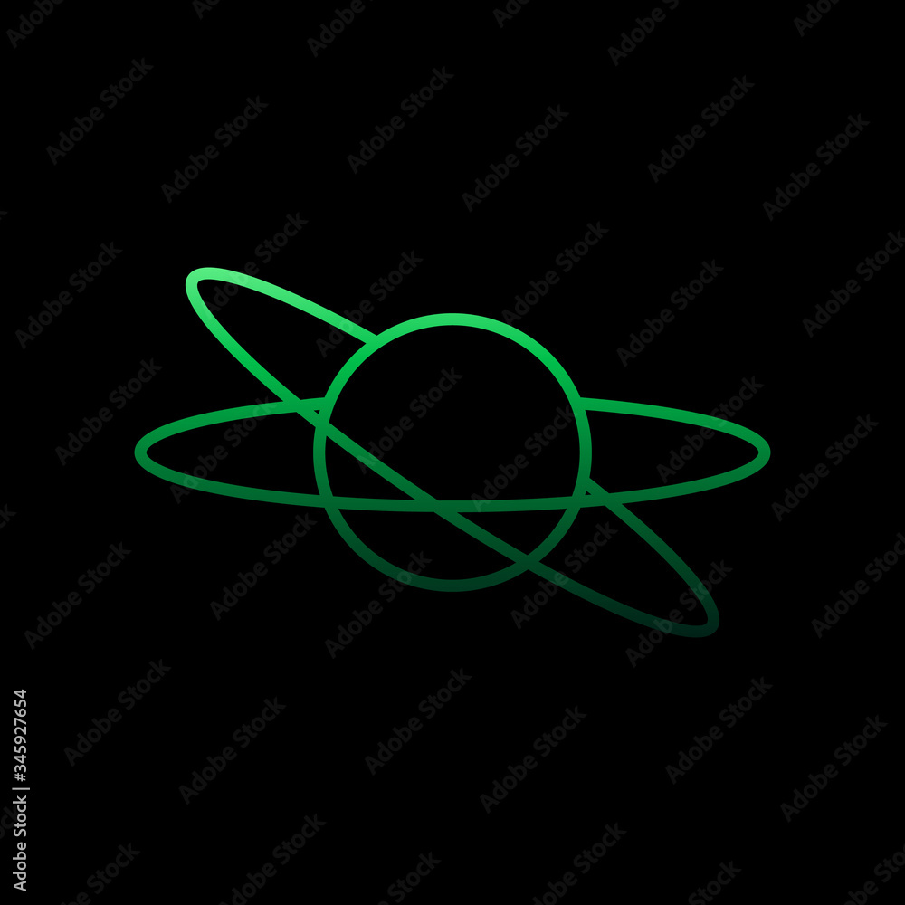 Poster worldwide satellite network nolan icon. simple thin line, outline vector of sosial media network ico
