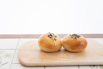 自宅でパン作り　あんぱん