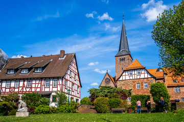 Fototapeta na wymiar Kloster, Schluechtern, Deutschland 