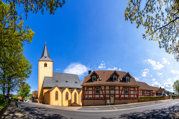 Obraz premium Kirche, Bad Orb, Deutschland 