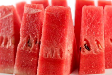 watermelon on a white background, isolated