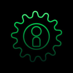 personnel Management nolan icon. Simple thin line, outline vector of conferencing icons for ui and ux, website or mobile application