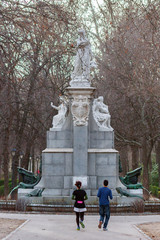 Corriendo en El Retiro