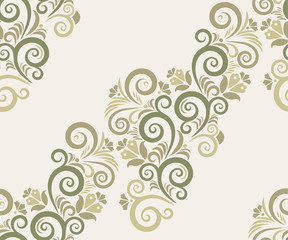 Vector ornamental hand drawing decorative background. Ethnic seamless pattern ornament. Vector pattern. Print for textile, cloth, wallpaper, scrapbooking