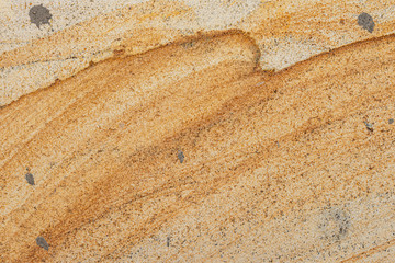 The texture of a stained stone