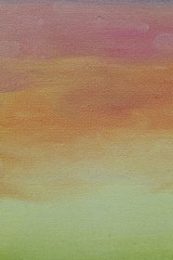 Oil painting abstract gradient background rose yellow and orange color