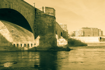 The city of Zaragoza