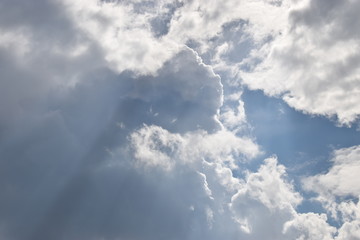 Cumulus Wolke