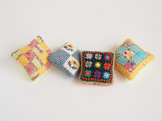 かわいい動物のあみぐるみ