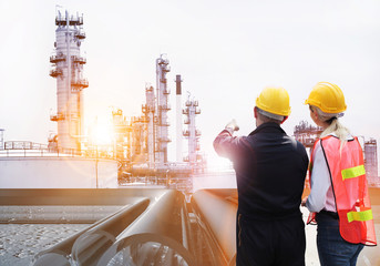  Production engineer with oil and chemical refinery