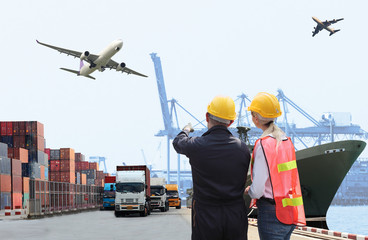 Engineering with logistics background or transportation Industry or shipping business, Container...