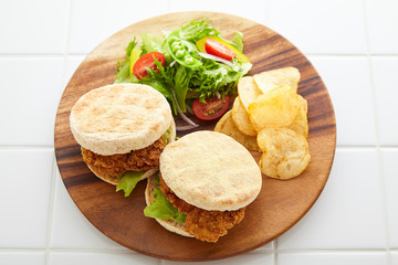 フライドチキンサンド