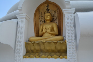 golden buddha statue
